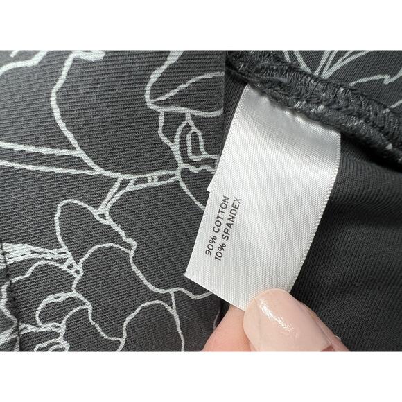 Duluth Trading Co Active Floral Skort Gray Women’s Size XL - Picture 4 of 7